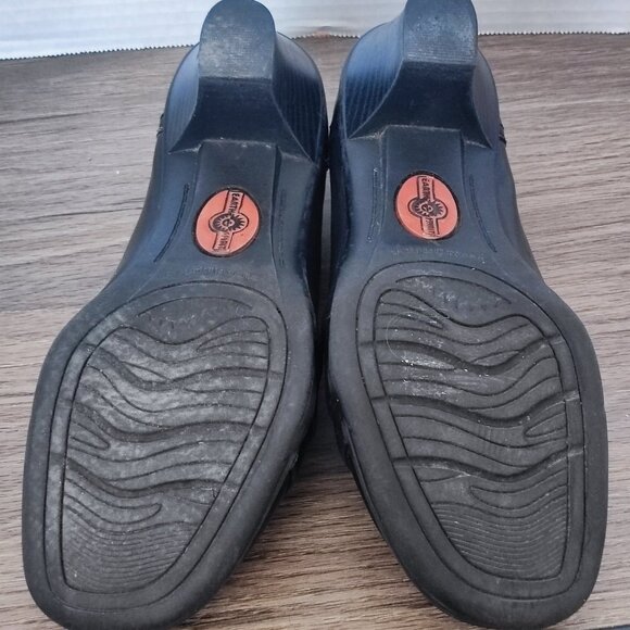 Earth Spirit heels loafer black leather women's size US 6 - Picture 9 of 13